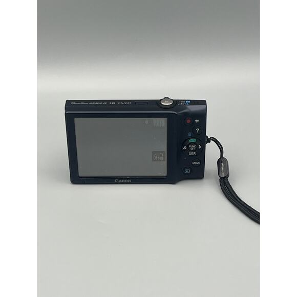 Canon PowerShot A3400 IS Digital Camera | 16MP | Black Metal Finish - Picture 5 of 5